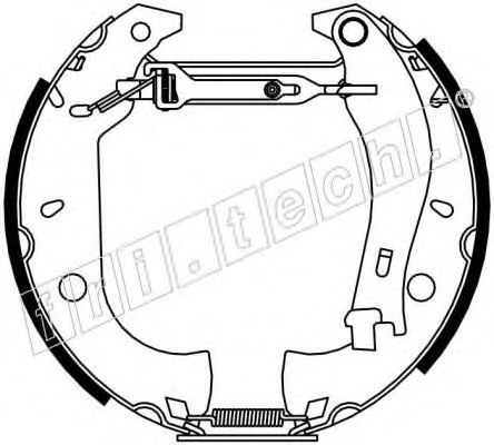 fri.tech. 16159 Brake Shoe Set